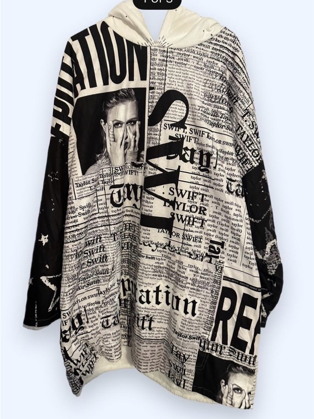 PW Union Taylor Swift Reputation inspired Blanket Hoodie